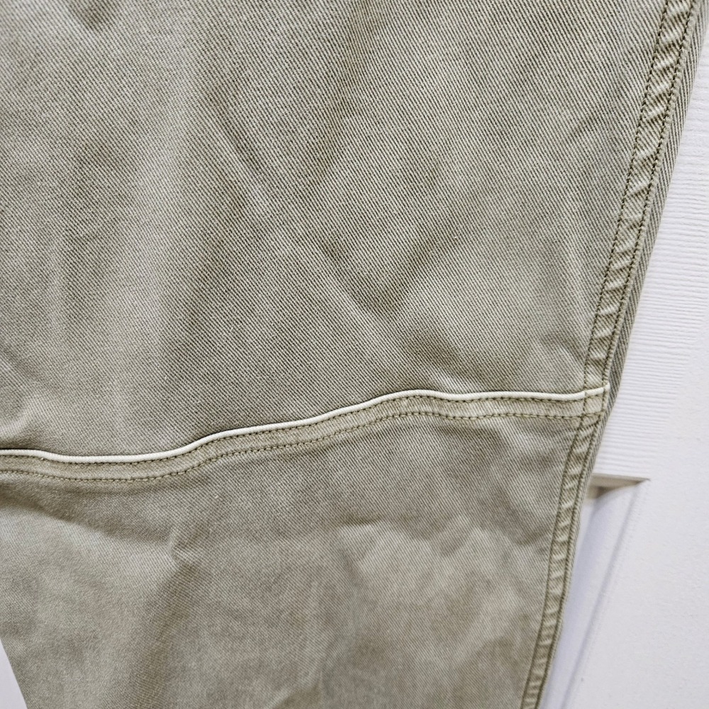 SPANX Womens M/M Green Twill High Waisted‎ Utility Pants - Picture 4 of 11